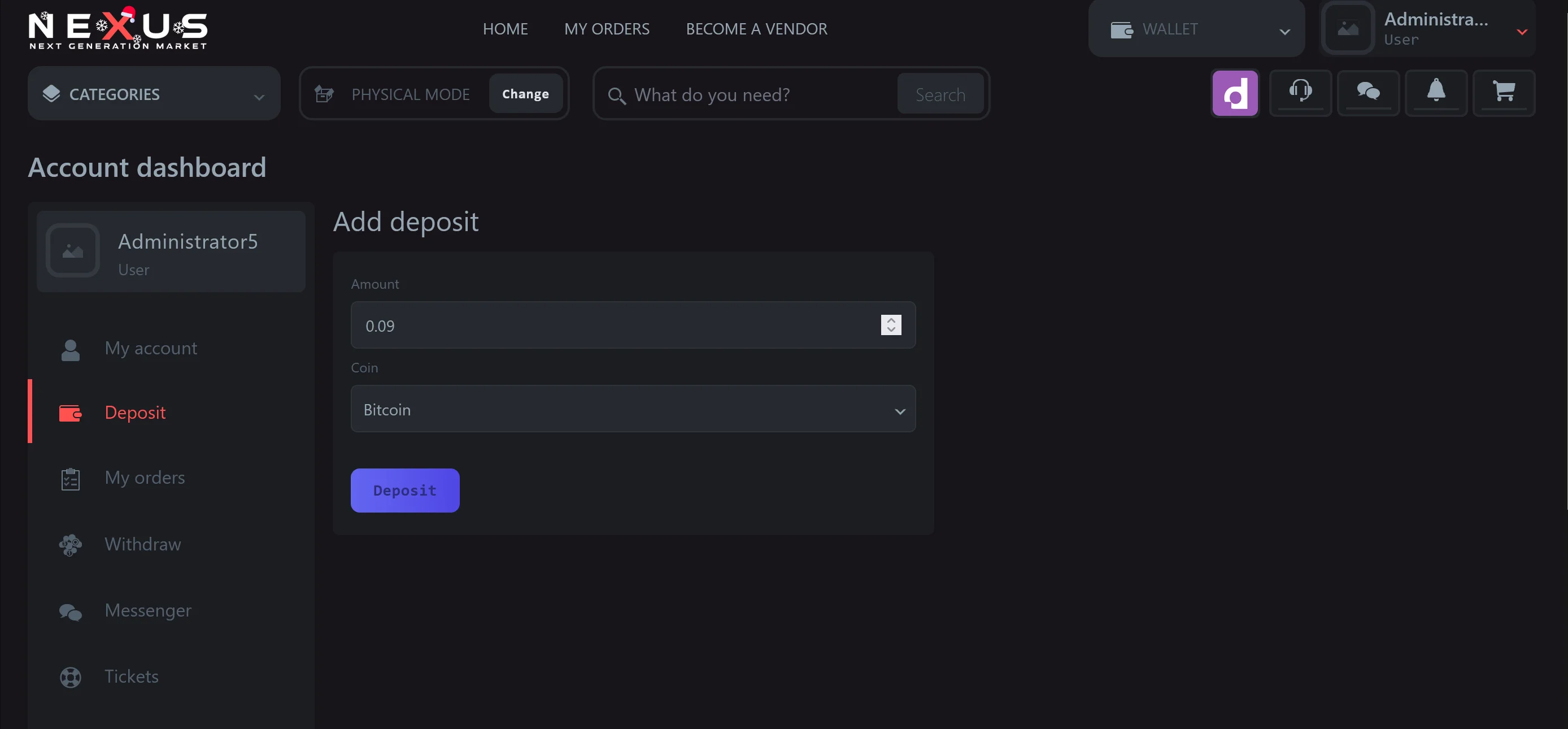 Nexus Market overview — leading darknet marketplace platform with multi-signature escrow and anonymous trading