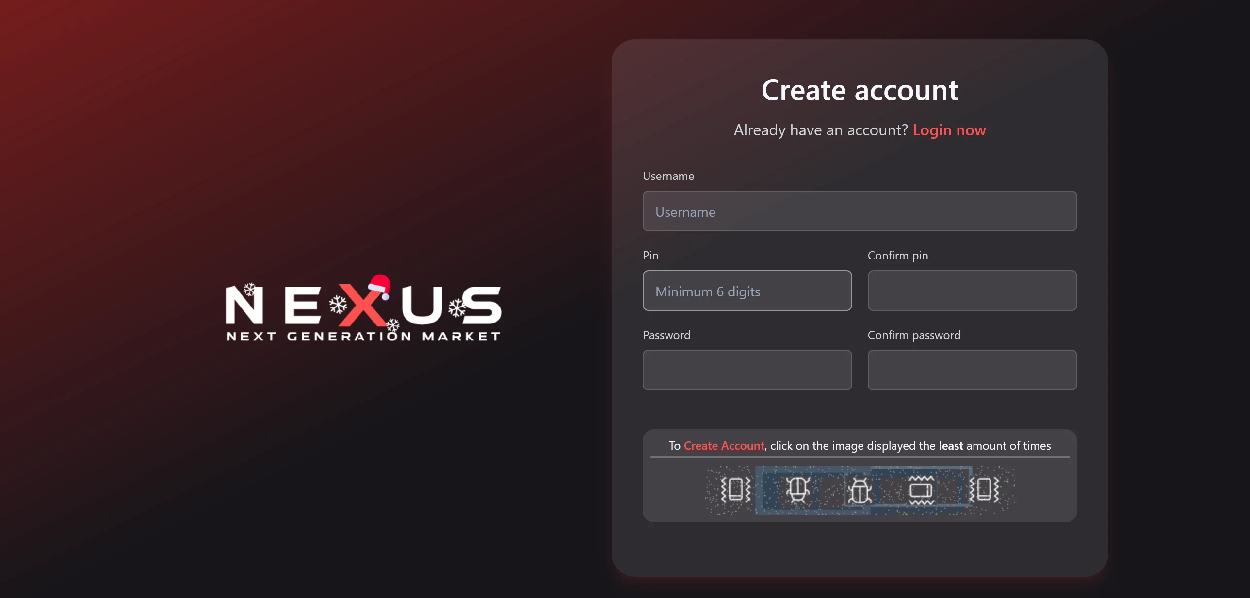 Step-by-step Nexus Market registration and account setup guide for new darknet marketplace users
